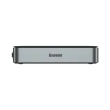 Пускозарядное устройство Бустер Baseus Super Energy Pro+ Car Jamp Starter 3in1 12V 12000mAh 1200A с функцией Павербанка 100W 5V/3A и LED фонарика Черный