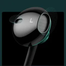 Наушники Baseus Encok H06 lateral in-ear Wire Earphone Зелений
