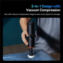 Аккумуляторный пылесос Baseus A5 Car Vacuum Cleaner 130 Вт 16000 Па Черный