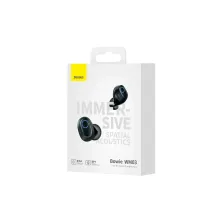 Бездротові Bluetooth навушники Baseus Bowie WM03 True Wireless TWS Earphones Чорний