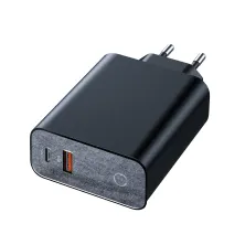 Сетевое зарядное устройство Baseus Speed PPS Intelligent Power-off QC4.0+PD3.0 45W USB+Type-C 6A Черный