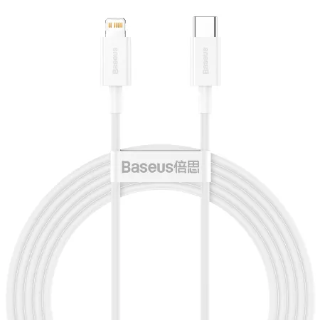 Кабель Baseus Superior Series Fast Charging Data Cable Type-C to Lightning PD 20W 2m Белый