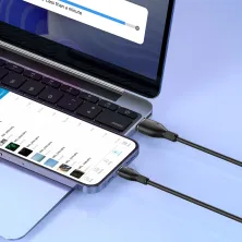 Кабель Baseus Pudding Series Fast Charging Data Cable USB to Lightning 2.4A 2m Черный