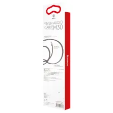 Аудио-кабель Baseus Yiven AUX 3.5 to AUX 3.5 Audio Cable M30 1м Червоний