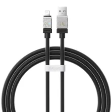 Кабель Baseus CoolPlay Series Fast Charging Cable USB to Lightning 2.4A 1m Чорний