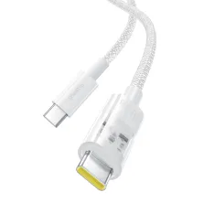 Кабель Baseus Gem Series Fast Charging Data Cable Type-C to Type-C 100W 20V 5A 2m Білий