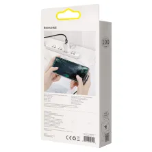 Кабель Baseus Legend Series Elbow Fast Charging Data Cable Type-C to Type-C 100W 20V 5A 1m Чорний