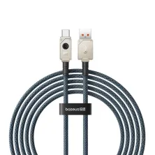 Кабель Baseus Unbreakable Series Fast Charging Data Cable USB to Type-C 100W 20V 5A 2m Серый