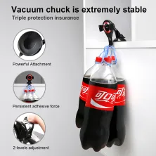 Автодержатель для телефона Baseus Osculum Type Gravity Черно-Красный