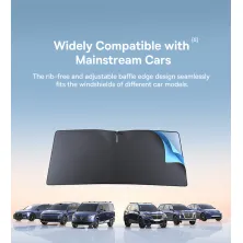 Солнцезащитная шторка автомобильная Baseus GoTrip DT1 Single Car Windshield Sunshade 80х150 см Черный