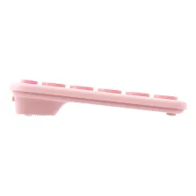 Клавиатура беспроводная Baseus K01A Wireless Tri-Mode Keyboard 2.4G/BT1+BT2 Розовый