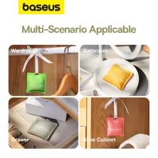 Ароматизатор в машину Baseus Margaret Car Air Freshener з ароматом Pomelo Coast Жовтий