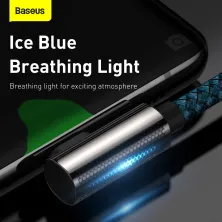 Кабель Baseus Legend Series Elbow Fast Charging Data Cable Type-C to Type-C 100W 20V 5A 2m Синий