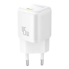 Мережевий зарядний пристрій Baseus PicoGo GaN6 Pro Fast Charger 1C PD3.0 45W Type-C 3A Білий