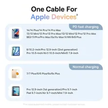 Кабель Baseus Discolor Series Fast Charging Data Cable Type-C to Lightning PD 20W 1m Жовтий