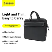 Сумка для ноутбука і гаджетів Baseus Basics Series 16" Shoulder Computer Bag Сірий