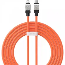 Кабель Baseus CoolPlay Series Fast Charging Data Cable Type-C to Lightning PD 20W 2m Оранжевый