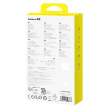 Кабель Baseus Superior 2 Series Fast Charging Data Cable Type-C to Type-C 240W 8K@60Hz 40Gbps 1.8m Білий