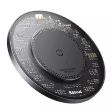 Бездротовий зарядний пристрій Baseus Simple 2 Wireless Charger з технологією Qi 15W Чорний