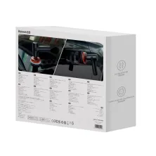 Аккумуляторная полировальная машинка для автомобиля Baseus NeoPower Wireless Mini Car Waxer Lite 30 Вт 30 минут 2 насадки Черный