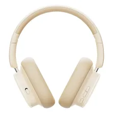 Бездротові Bluetooth навушники Baseus Bowie H1i з функцією шумозаглушення ANC Білий
