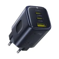Сетевое зарядное устройство Baseus PicoGo AE11 GaN Fast Charger 67W USB+2Type-C Черный