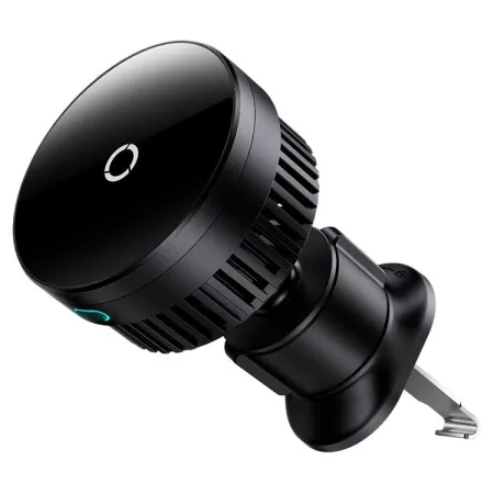 Бездротовий автомобільний зарядний пристрій Baseus MagPro Magnetic Wireless Charging Car Mount Air Vent Version з технологією Qi 15W Чорний