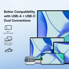 Беспроводные Bluetooth наушники Baseus AeQur G10 True Wireless TWS Earphones Белый