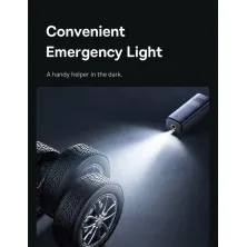 Автокомпресор універсальний Baseus SuperMini Mega Series 120W Чорний