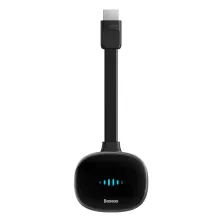 HDMI адаптер Baseus Meteorite Shimmer Wireless Display Adapter відео-адаптер бездротовий Чорний