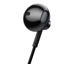 Наушники Baseus Encok H19 Wired Earphone 3.5mm Черный