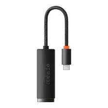 USB Перехідник Baseus Lite Series Ethernet 1000 Mbps Type-C to RJ45 Чорний