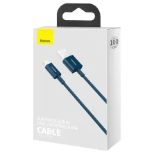 Кабель Baseus Superior Series Fast Charging Data Cable USB to Lightning 2.4A 1m Синій