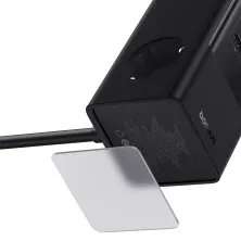 Сетевое зарядное устройство Baseus PowerCombo Tower PowerStrip 100W 2AC+2USB+2Type-C 5A Черный