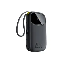 УМБ Baseus EnerFill FC31 Qpow3 Dual-Cable 20000mAh 22.5W с технологией QC3.0+PD3.0 и iP 20W+Type-C 22.5W кабелем Черный