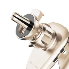 Автодержатель для телефона Baseus Gravity Car Mount в воздуховод Золотистый