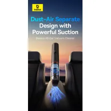 Аккумуляторный пылесос Baseus A5 Car Vacuum Cleaner 130 Вт 16000 Па Черный