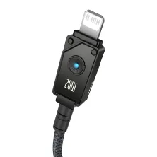 Кабель Baseus Unbreakable Series Fast Charging Data Cable Type-C to Lightning PD 20W 2m Чорний