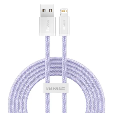 Кабель Baseus Dynamic 2 Series Fast Charging USB to Lightning 2.4A 2m Фіолетовий