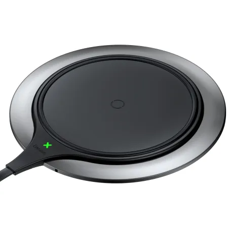 Беспроводное зарядное устройство Baseus Metal Wireless Charger с технологией Qi 10W Черный