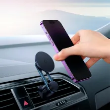 Автотримач для телефону магнітний Baseus MagPro Series Magnetic Car Mount в повітропровід Чорний