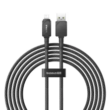 Кабель Baseus Unbreakable Series Fast Charging Data Cable USB to Lightning 2.4A 2m Чорний