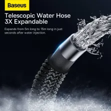 Мінімийка Baseus GF3 Car Wash Nozzle зі шлангом 7.5 метрів Чорний
