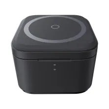 Бездротовий зарядний пристрій Baseus MagPro Series 2-in-1 Magnetic з функцією MagSafe і Qi2 20W та вбудованим кабелем Type-C Чорний