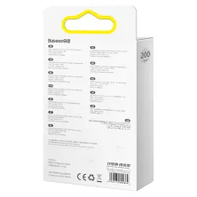 Кабель Baseus Crystal Shine Series Fast Charging Data Cable Type-C to Type-C 100W 20V 5A 2m Чорний