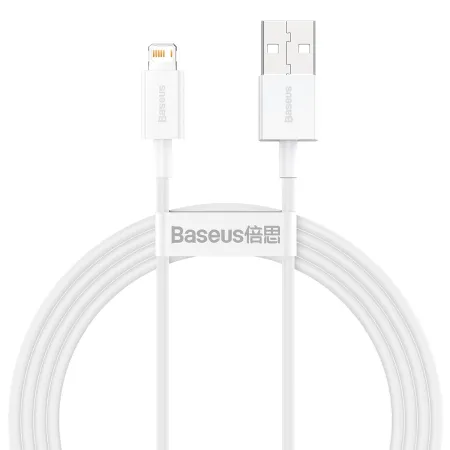 Кабель Baseus Superior Series Fast Charging Data Cable USB to Lightning 2.4A 1.5m Белый