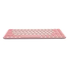Клавиатура беспроводная Baseus K01A Wireless Tri-Mode Keyboard 2.4G/BT1+BT2 Розовый