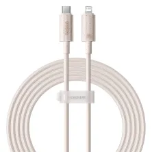 Кабель Baseus Habitat Series Fast Charging Data Cable Type-C to Lightning PD 20W 2m Рожевий