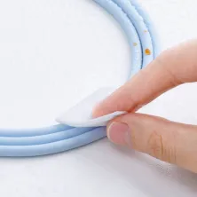 Кабель Baseus Jelly Liquid Silica Gel USB to Lightning 2.4A 2m Синій