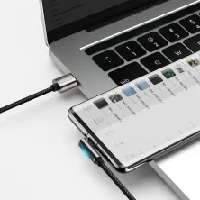Кабель Baseus Legend Series Fast Charging Data Cable USB to Type-C 66W 11V 6A 1m Чорний